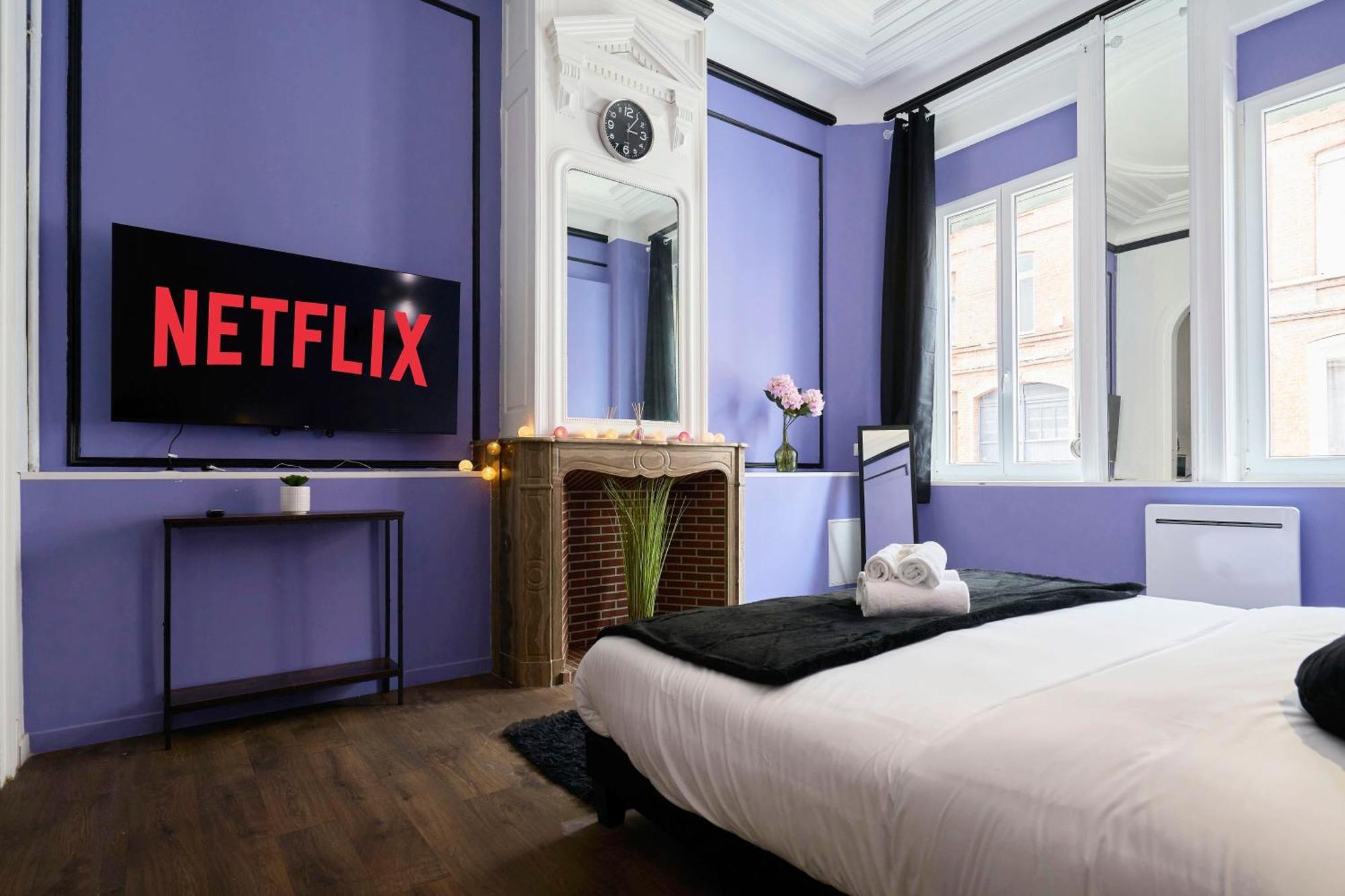 Ng Prestige - Lille L Roubaix Trichon - Balneo - Netflix - Wifi Daire Dış mekan fotoğraf