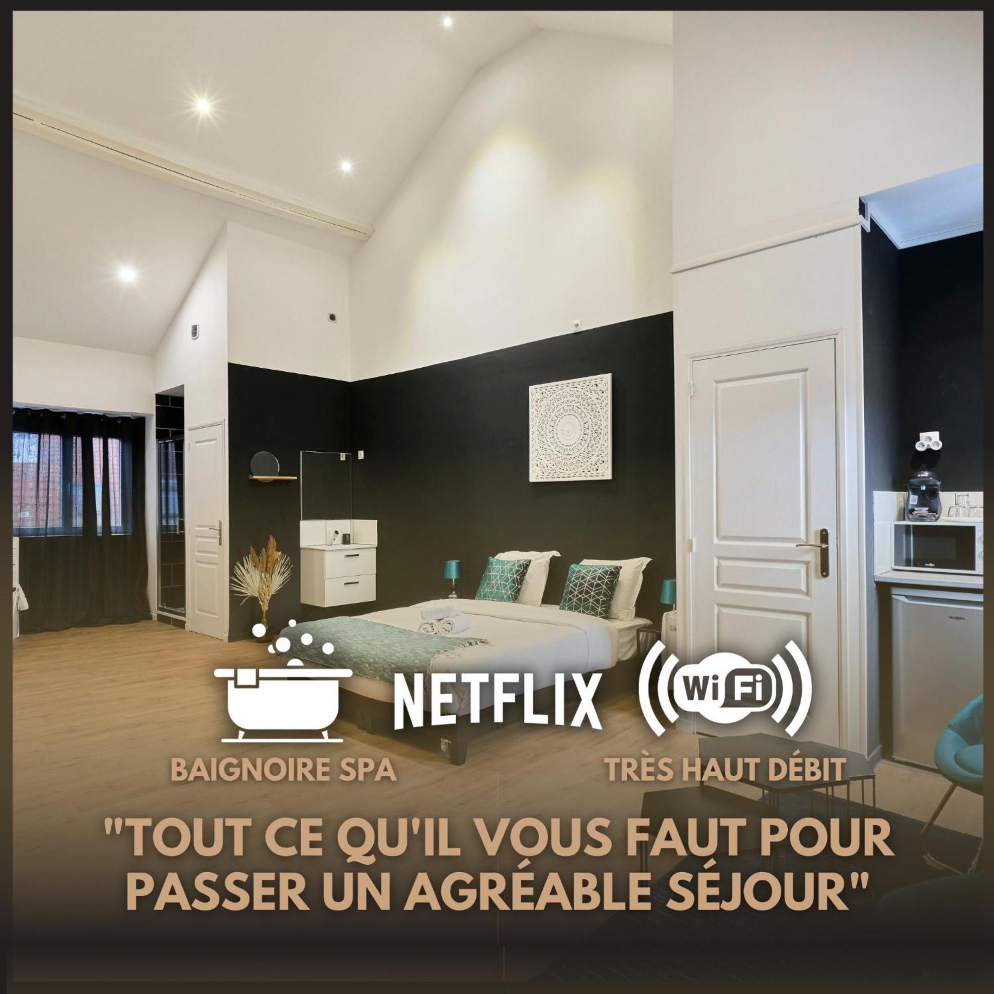 Ng Prestige - Lille L Roubaix Trichon - Balneo - Netflix - Wifi Daire Dış mekan fotoğraf