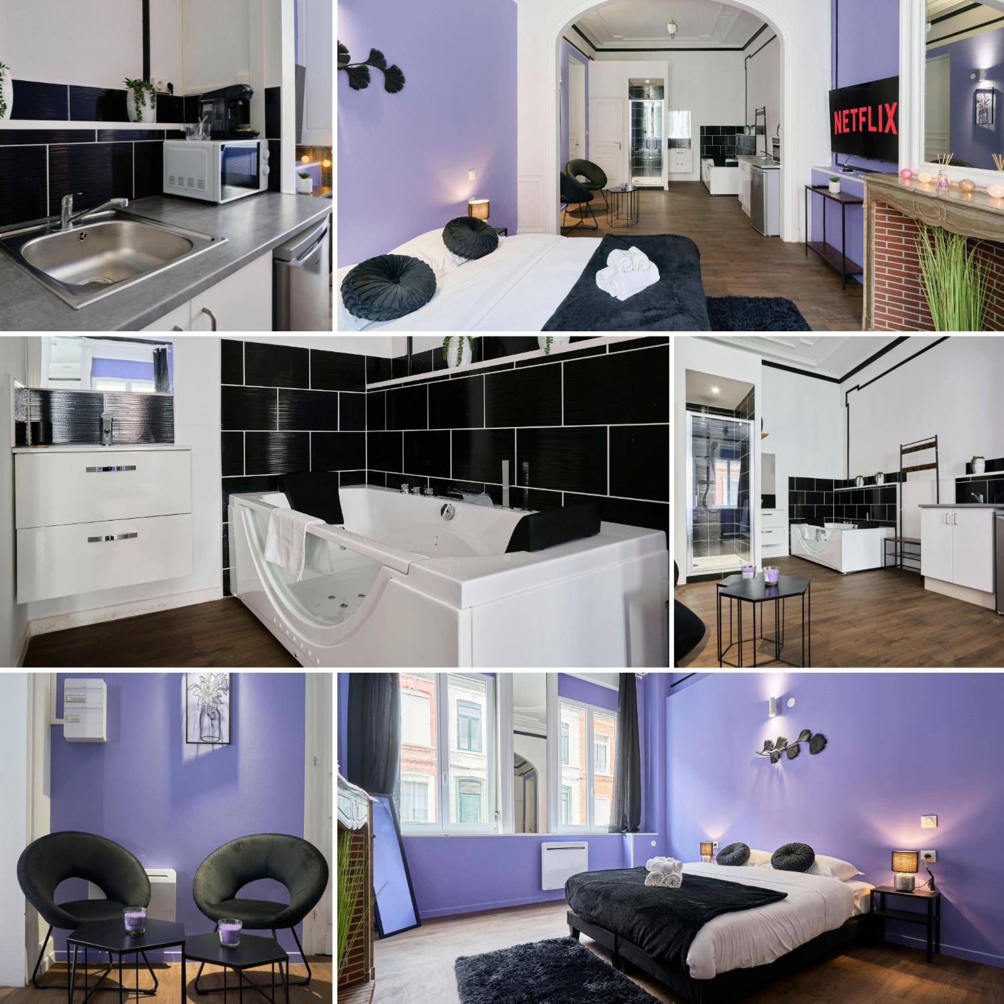 Ng Prestige - Lille L Roubaix Trichon - Balneo - Netflix - Wifi Daire Dış mekan fotoğraf